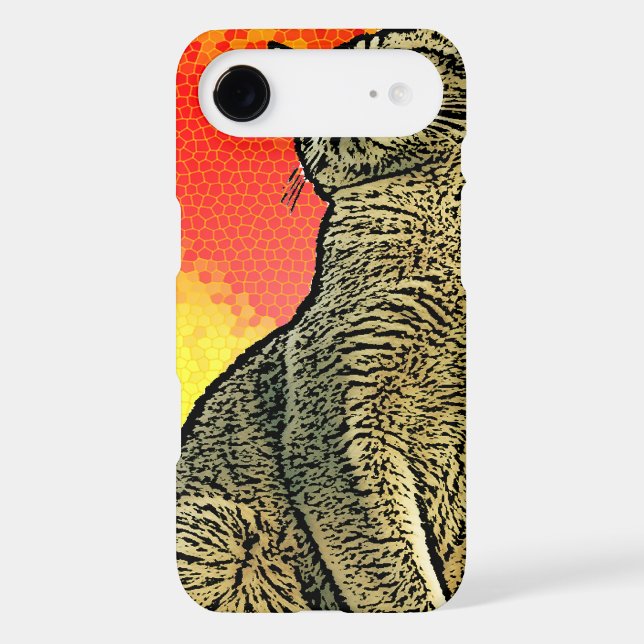 Coques Case-Mate iPhone Chat rouge (Verso)