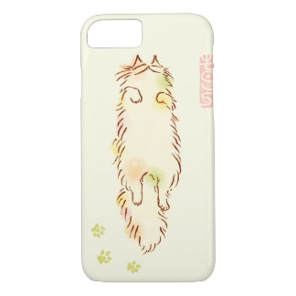 Case-Mate iPhone Case Chat somnolent pelucheux