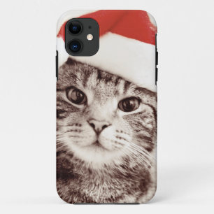 Etui iPhone Case-Mate Chat tigré domestique utilisant le casquette rouge