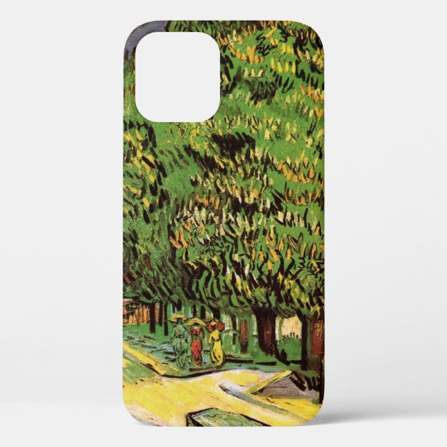 Coques Case-Mate iPhone Châtaigniers en fleurs par Vincent van Gogh (Verso)
