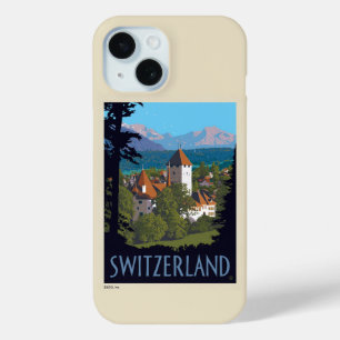 Coque Pour iPhone 15 Château de Chillon   Suisse