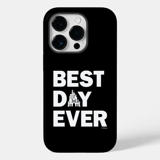 Coques Case-Mate iPhone Château de Disney | Meilleur Jour (Verso)