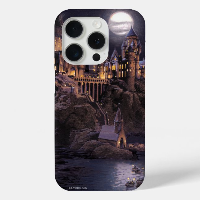 Coques Case-Mate iPhone Château Harry Potter | Grand lac à Hogwarts (Verso)