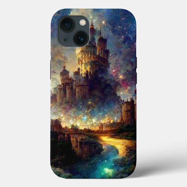 Coques Case-Mate iPhone Château magique de l'Imaginaire (Verso)