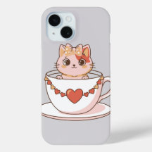 Chaton Mignon dans une Tasse à Thé