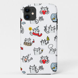 Case-Mate iPhone Case Chats amusants, lait et magie.