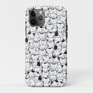Case-Mate iPhone Case Chats Blancs Et Noirs