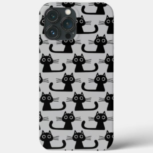 Case-Mate iPhone Case Chats chats chaton noir Motif gris et noir