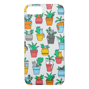 Case-Mate iPhone Case Chats dans les pots à fleurs
