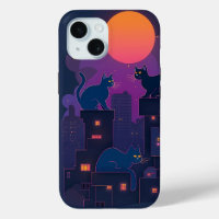 Chats de rue | Neon Urban Feline Art