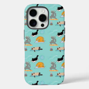 Coques iPhone 16 Pro Chats Drôle Au Yoga