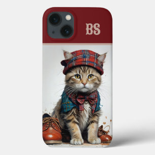 Case-Mate iPhone Case Chats écossais déguisé - chats tartans charmants