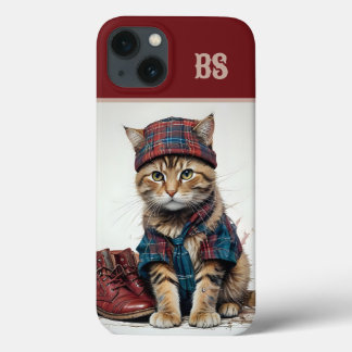 Case-Mate iPhone Case Chats écossais déguisé - chats tartans charmants