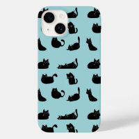 Chats noirs amusants