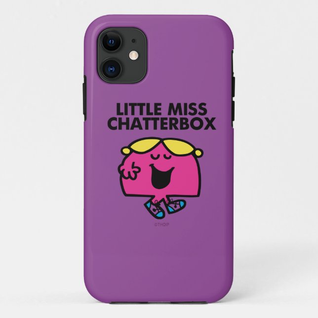 Coques Case-Mate iPhone Chatter Avec Little Miss Chatterbox (Dos)