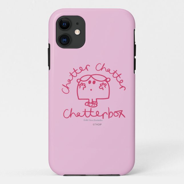 Coques Case-Mate iPhone Chatter Chatter Chatterbox (Dos)