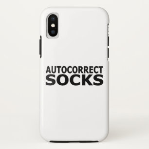 Case-Mate iPhone Case Chaussettes de correction automatique