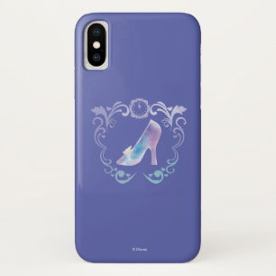 Coque iPhone X Chaussure en verre de Cendrillon