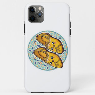 Case-Mate iPhone Case Chaussures et Zelli marocains jaunes Kawaii mignon
