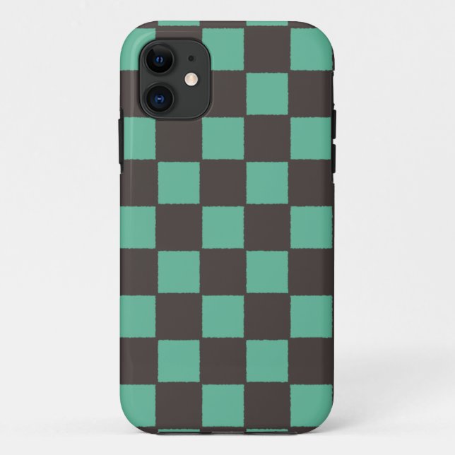 Coques Case-Mate iPhone Checkered pattern※鬼滅の刃の公式グッズではありません (Dos)