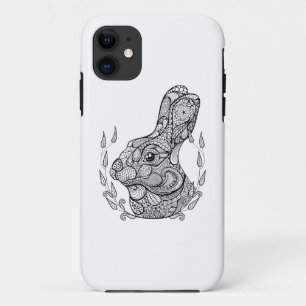 Coque iPhone 11 Chef inspiré de lapin en guirlande