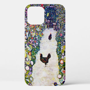 Case-Mate iPhone Case Chemin de jardin avec poulets, Gustav Klimt