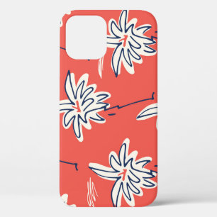 Case-Mate iPhone Case Chemise de plage hawaïenne, motif de doodle palm.