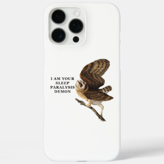 Coques iPhone 16 Pro Max Chemise drôle de chouette effraie 