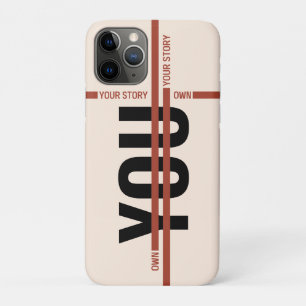 Case-Mate iPhone Case Chemise « Maîtrise ton histoire » – Citation motiv