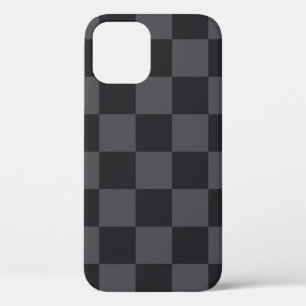 Case-Mate iPhone Case Chèques croates gris noir monochrome