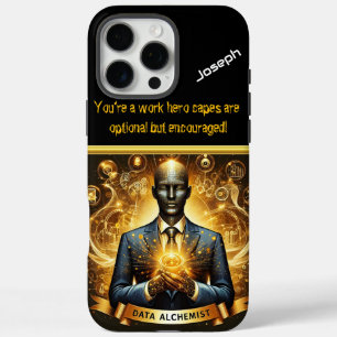Coques iPhone 16 Pro Max Chercheur de données créatives au travail