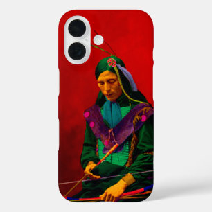 Coque Pour iPhone 16 Cherokee Indian Pop Art