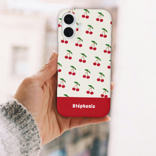 Coque Pour iPhone 16 Cherry
