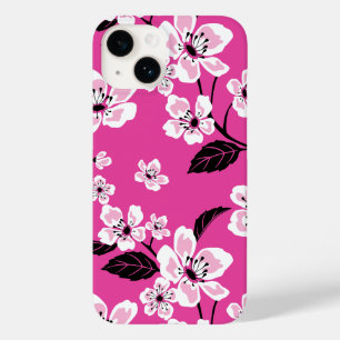 COQUE POUR iPhone 14 CHERRY BLOSSOM - SAKURA (ROSE)