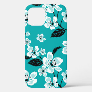 Case-Mate iPhone CASE CHERRY BLOSSOM - SAKURA (TURQUOISE)