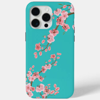 Coque iPhone 15 Pro Max Cherry Blossom Serenity in Watercolor Phone Case