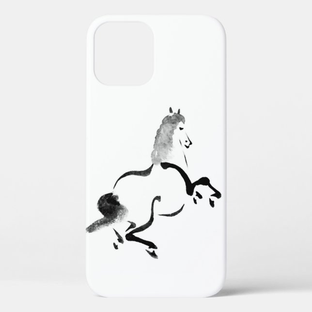Coques Case-Mate iPhone Cheval chinois vintage (Verso)