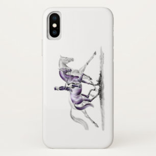Coque Case-Mate Pour iPhone Cheval de dressage dans le trot Piaffe