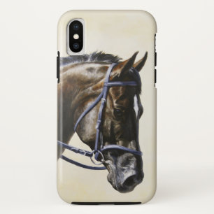 Coque Case-Mate Pour iPhone Cheval de dressage Dark Brown Bay Trakehner