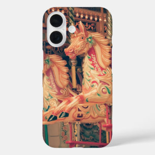 Coque Pour iPhone 16 Cheval de manège de foire
