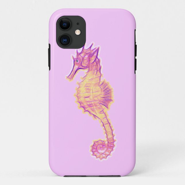 Coques Case-Mate iPhone Cheval de mer Cute Cadeau animal marin (Dos)
