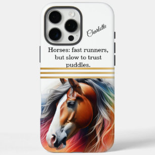 Coques iPhone 16 Pro Max Cheval manié - Art IA