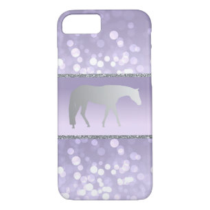 Etui iPhone Case-Mate Cheval occidental argenté de plaisir sur Brokeh