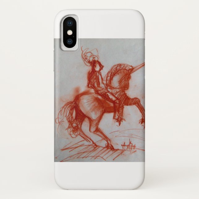 COQUES Case-Mate iPhone CHEVALIER FLORENTINE SUR HORSEBACK (Dos)