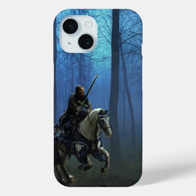 Coques Case-Mate iPhone Chevalier médiéval à cheval Imaginaire Art (Verso)