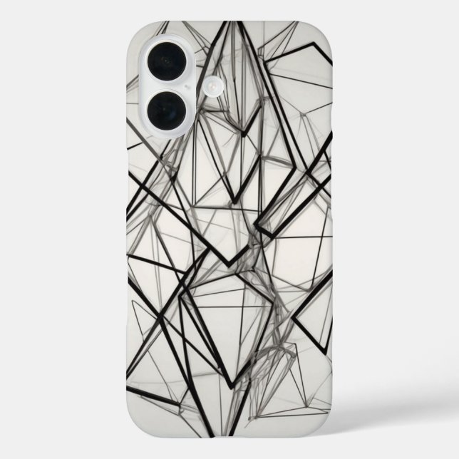 Coques Case-Mate iPhone Chevauchement de l'art de ligne de diamant (Verso)