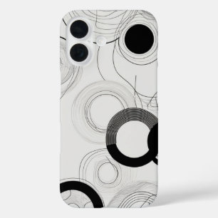 Coque Pour iPhone 16 Chevauchement des cercles