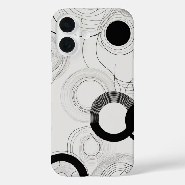 Coques Case-Mate iPhone Chevauchement des cercles (Verso)