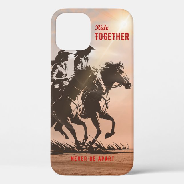 Coques Case-Mate iPhone Chevaucher ensemble - Une merveilleuse vie de West (Verso)
