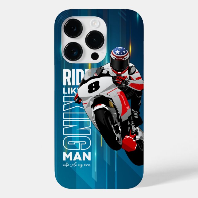 Coques Case-Mate iPhone Chevauchez comme un roi | (Verso)